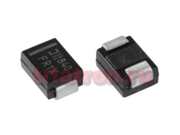 FR 1K (1A,800В) DO-214AC (SMA) диод SMD (лента) YANGJIE (SMA) (FR1K, RS1K, GR2MA, RS1M, GR1K, FR1M)