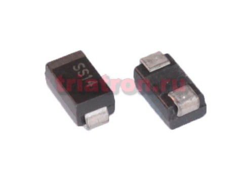 SS14 (SK14) (1A,40В) DO-214AC (SMA) диод Шоттки SMD (лента) YANGJIE SS14 (SK14) (1A,40В) DO-214AC (SMA) диод Шоттки SMD (лента) YANGJIE