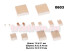 0,1мкф X7R 50в 10% (0603) Чип керам,конденсатор FENGHUA 0603B104K500NT (CAP 0603) (CERCAP 0.1/50V 0603 X7R)