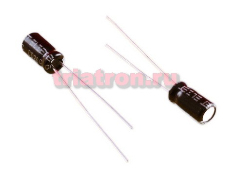 4,7мкф 50в 105° CD26C (4X7) конденсатор мини ELZET ECKS1H4R7MA00B07C