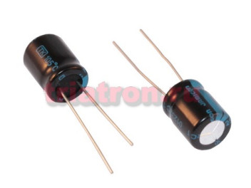 0,22мкф 50в 105° TK (5Х11) конденсатор JAMICON JTK224M050S1AMC11L (TKRR22M1HD11) (5X11) (ECAP 0,22/50V)