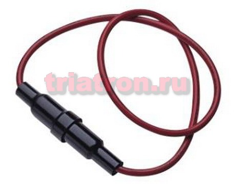 KLS5-237 5Х20 держатель предохранителя AUTO (закрытый) KLS (K23411, FUSEIL5, S1058, S1060, ZH238,)