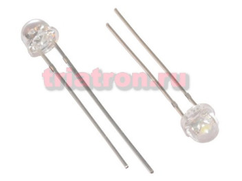 5WW4TC 4.8мм белый 1500мкд 160° повыш.яркости светодиод CPM