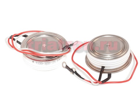 Т133- 320-24 2400В,320A (полный аналог) тиристор силовой HUAJING (PT32 disc) (T133-320-24)