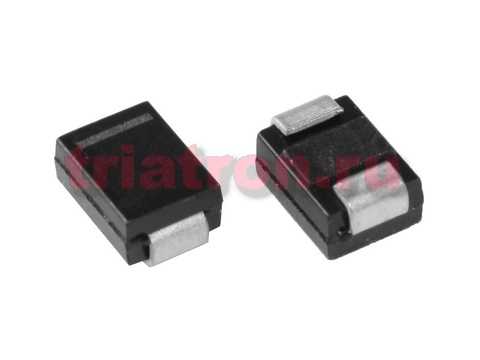 SMBJ 5.0A (600Вт,5В) DO-214AA (SMB) диод защитный супрессор SMD (лента) YANGJIE (SMB) (SMBJ5.0A)