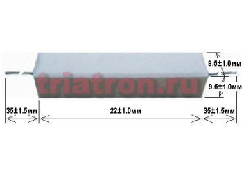 560ом 5% CRL-5W пров ...