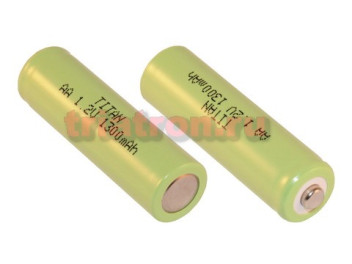 AA1300 (1,2V1300mAh) 49.5x14.5mm Ni-MH аккумулятор бытовой