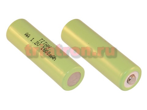 AA1800 (1,2V1800mAh) 50.0x14.5mm Ni-MH аккумулятор бытовой