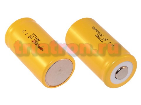 C3000 (1,2V,3000mAh) 49.0x25.8mm Ni-CD аккумулятор промышленный (C3500) C3000 (1,2V,3000mAh) 49.0x25.8mm Ni-CD аккумулятор промышленный (C3500)