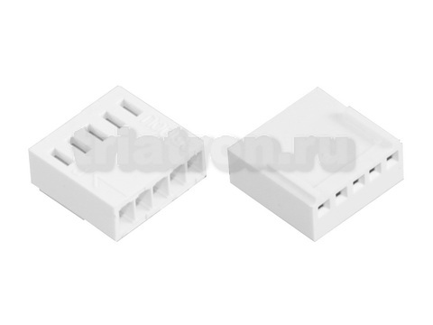 HU-05 (KLS1-2.54-05-H) P.C.B. разъем шаг 2.54мм 5 контакта 'мама' KLS