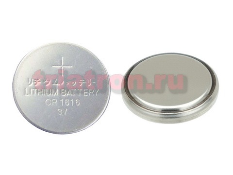 CR1616 (3V) эл. питания дисковый
