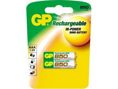 AAA 850 (1,2в 850мАч), NI-MH, аккумулятор GP 85AAAHC-BL2 АКЦИЯ!!! (GP 85AAAHC-BL2) AAA 850 (1,2в 850мАч), NI-MH, аккумулятор GP 85AAAHC-BL2 АКЦИЯ!!! (GP 85AAAHC-BL2)