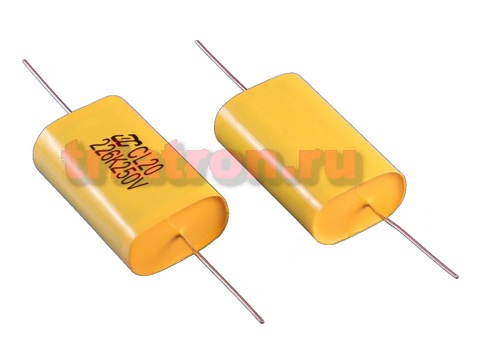 1мкф 630в 10% (22х36) CL20 плен. конденсатор (К73-11) CL20T105K2JA