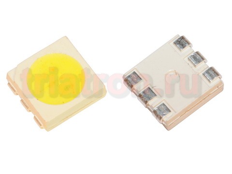 FYLS-5050 UWC белый 9500K 6000мкд 120° Чип светодиод FORYARD (LED 5050)