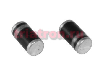 SM4007 (1A,1000В) DO-213AB (MELF) диод SMD (лента) HotTech SM4007 (1A,1000В) DO-213AB (MELF) диод SMD (лента) HotTech