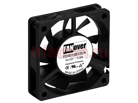 вентилятор 60х60х15мм 24В FD6015S24M DC (скольжения) FANOVER