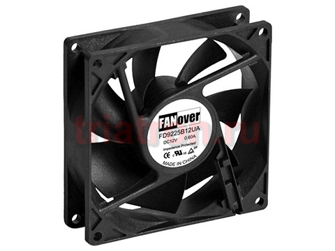 вентилятор 92х92х25мм 24В FD9225B24H DC (качения) FANOVER