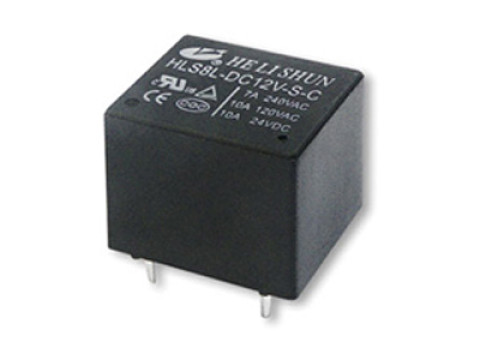 HF7FF/005-1ZT (HLS8-T73-D-DC5V-S-C) 15A-конт.1С реле Helishun