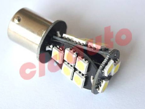 Лампа автомобильная LED-L0957 под цоколь BA15S [white] BL2, Автомобильная LED лампа, CLD AUTO