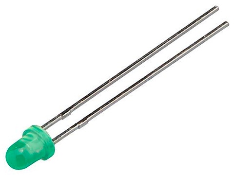 L-314GD, LED 3MM, Светодиод индикаторный, PARA