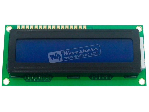 LCD1602 [3.3V Blue Backlight], LCD дисплей, WAVESHAR