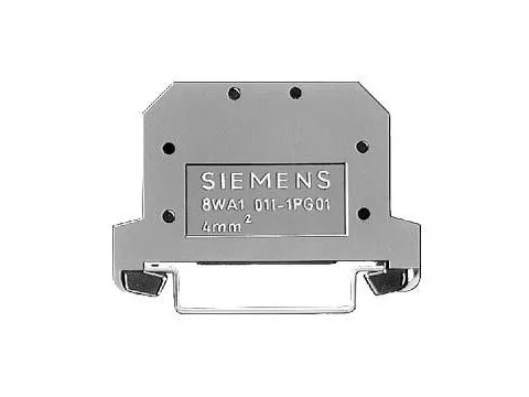 8WA1011-1PG11, Клеммник на DIN-рейку, SIEMENS