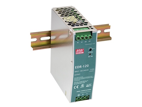 EDR-120-24, Источник питания на DIN рейку, MW EDR-120-24, Источник питания на DIN рейку, MW