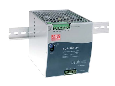 SDR-960-24, Источник питания на DIN рейку, MW