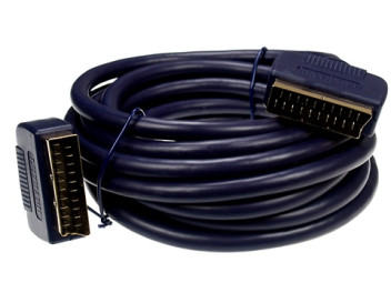 411-075, Scart- Scart 21pin, PROF 5.0м, LUXM