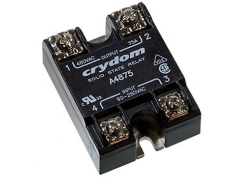 A4875, реле 75A 480VAC, Crydom