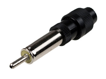 4-302, разъем автоантенны ''шт'' на кабель с пластиком (резьба), Китай