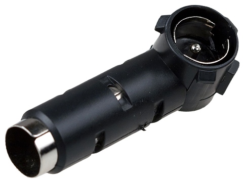 4-350, переход автоантенны шт ''европа'' - гн ''азия'' угловой пластик, Китай