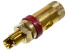 CA114R, клемма Hi-Fi GOLD/RED, Velleman