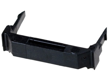 499252-8, AMP-Latch-16 планка для розетки черная, TE Connectivity