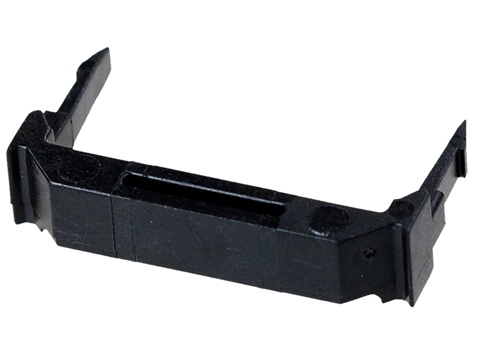 499252-8, AMP-Latch-16 планка для розетки черная, TE Connectivity