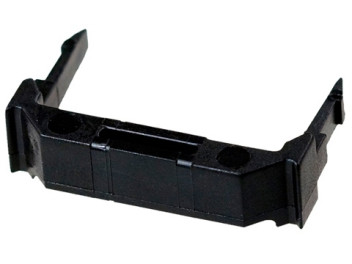 499252-9, AMP-Latch-14 планка для розетки черная, TE Connectivity