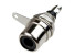 1-290 BK (RS-104) Р, азъем rca ''гн'' металл на корпус черный, Китай