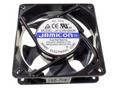 вентилятор 120х120х38мм 220В *JA1238H2B0N-T* AC (качения) , JAMICON