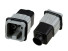 2-1103100-3, Вилка 8 контактов HN.D 250В/10А, TE Connectivity