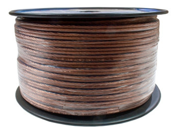 ШВПТ-М 2Х2.50, провод акустический, прозрачный, BL, Китай