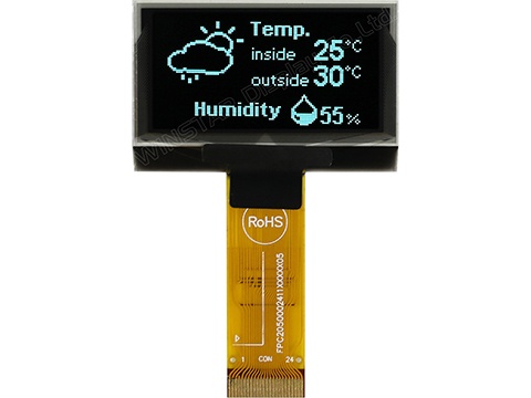 WEO012864AWAP3N00000, OLED дисплей, WINSTAR