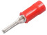 165143-0, PLASTI-GRIP0, клемма шпилька изол.(красная) на пр.0.3-1.4мм2, TE Connectivity
