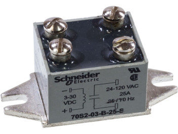70S2-03-B-25-S, реле твердотельные, оптореле, 140VAC, 30VDC, 25A, Schneider 70S2-03-B-25-S, реле твердотельные, оптореле, 140VAC, 30VDC, 25A, Schneider