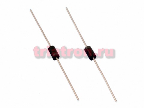 1N4005, DO-41, Диод выпрямительный 600В 1А, DIOTEC