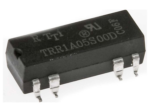 TRR-1A-05-S-00-R, SMD, герконовое SMD, 5VDC, 1А, 1замыкание, Tai Shing