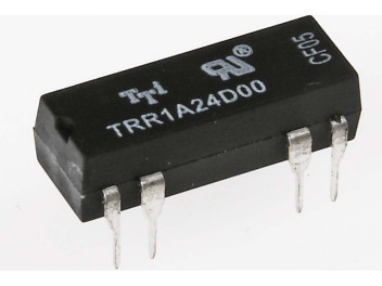 TRR-1A-24-D-00, DIP, герконовое DIP, 24VDC, 1А, 1замыкание, Tai Shing