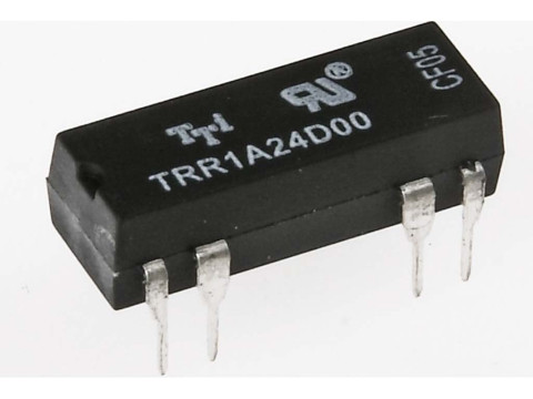 TRR-1A-24-D-00, DIP, герконовое DIP, 24VDC, 1А, 1замыкание, Tai Shing