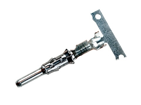 929968-1, Контакт, Серия 2.5mm System, Штырь, Обжим, 13 AWG, TE Connectivity