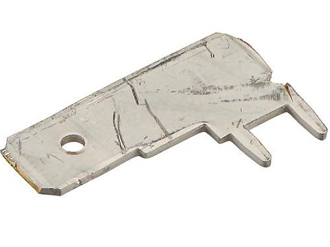 63951-1, Клемма на печатную плату, 6.35мм x 0.81мм, 0.25'' x 0.032'', Латунь, 1.4 мм, Олово, Серия F 63951-1, Клемма на печатную плату, 6.35мм x 0.81мм, 0.25'' x 0.032'', Латунь, 1.4 мм, Олово, Серия F