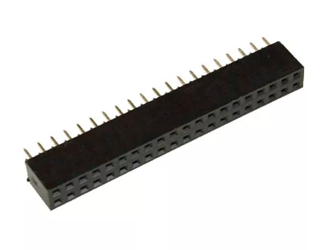 PBD-40 (2X20) smd, Гнездо на плату 2.54мм, CONNFLY